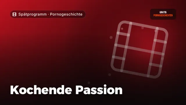 Pornogeschichte „Kochende Passion“ – Thema Spätprogramm